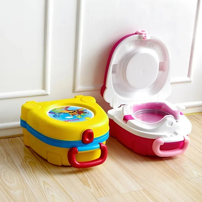 Foldable Sink Baby Can Camp Bucket Cover Toilet Trainer