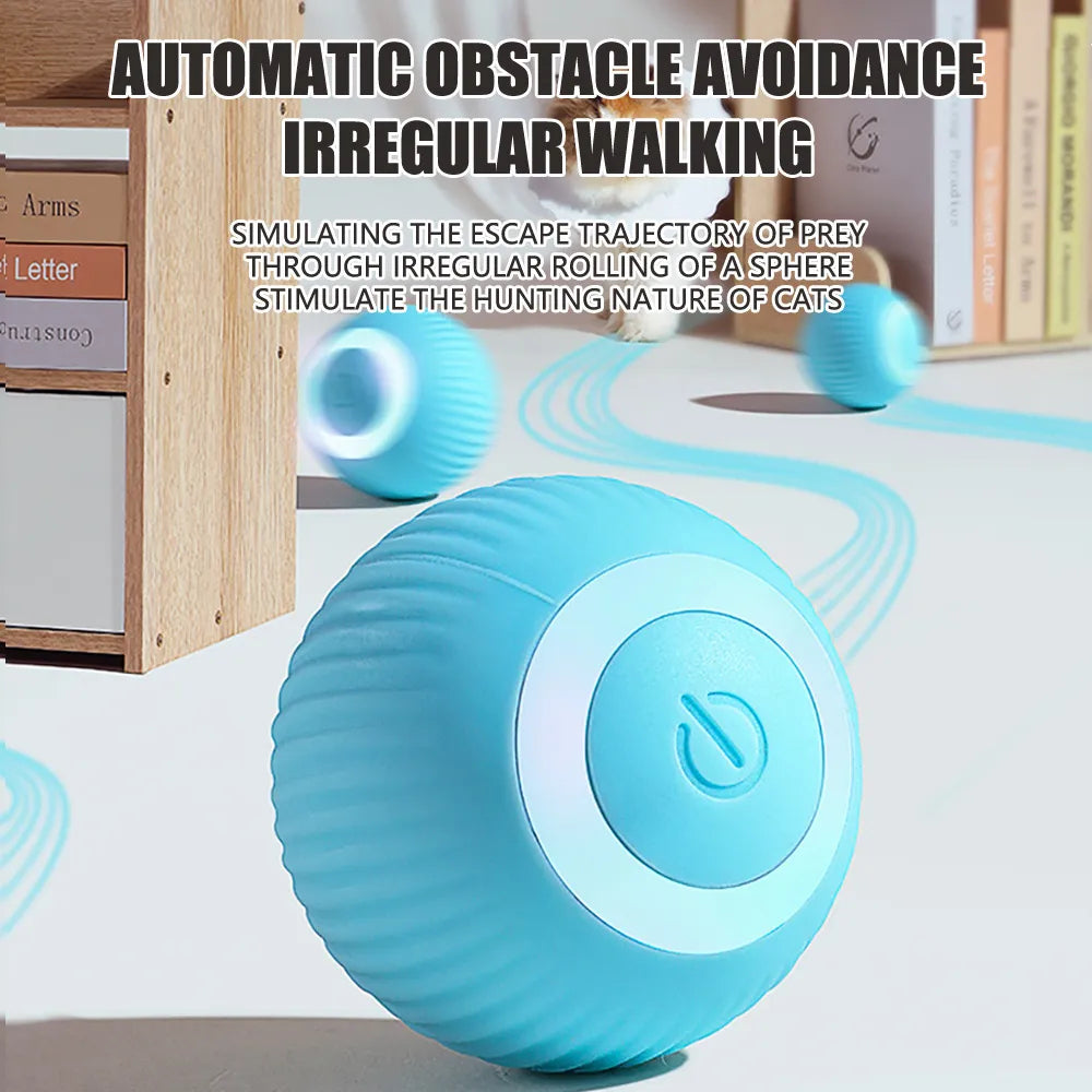 Interactive Cats Training Self moving Automatic Rolling Ball