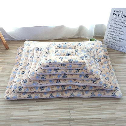 Short Plush Soft Pet Sleeping Bed Mats