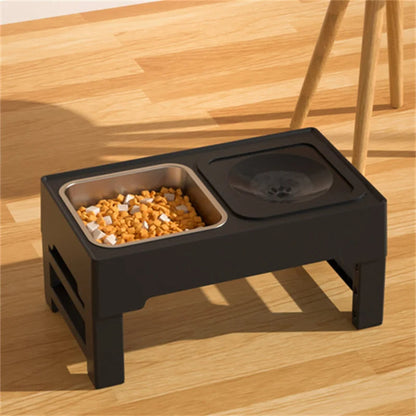 Elevated Adjustable Raised Dog Bowl