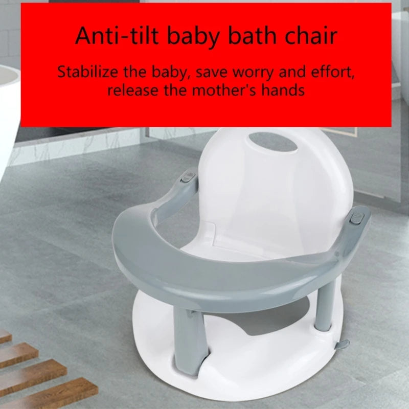 Anti Slip Baby Bathing Great Shower Chair